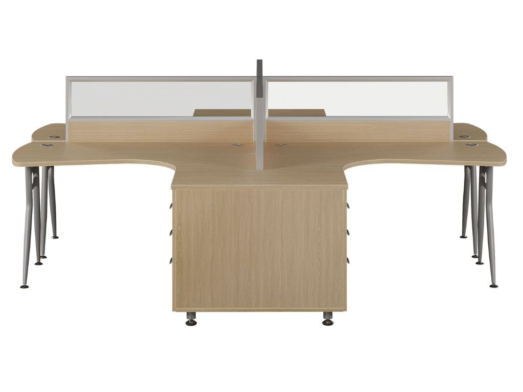 Cụm bàn làm việc HRMD04 - Image 2