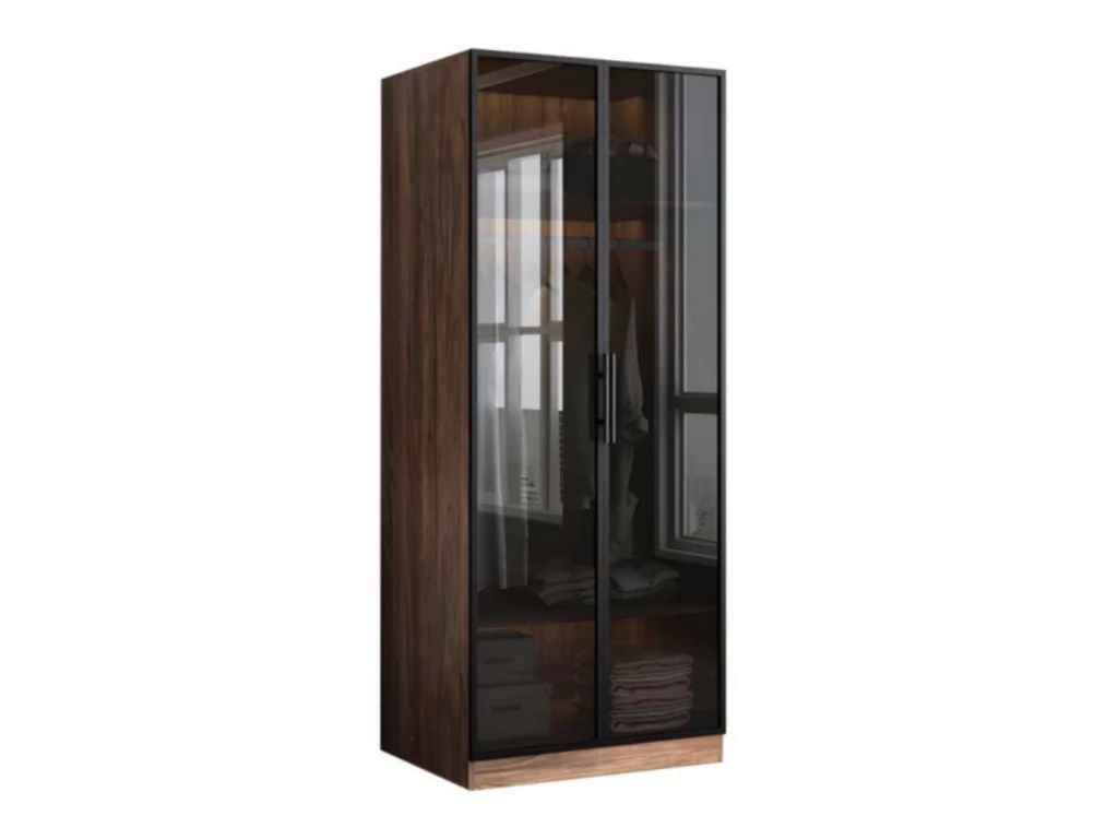Tủ áo cánh mở nhôm kính MHT22 - Image 2